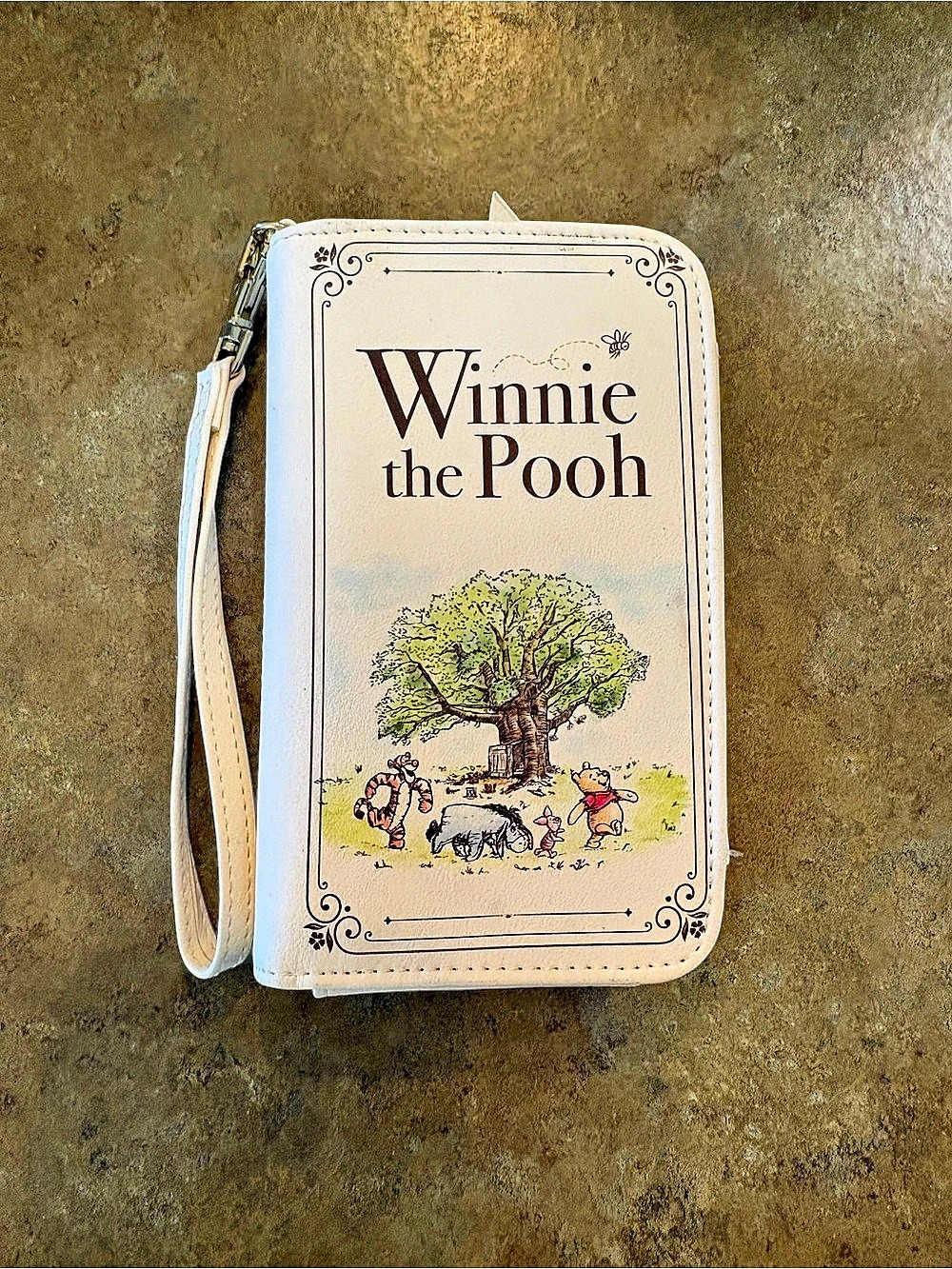 Loungefly Disney Winnie the Pooh Book Cover Wallet Cream